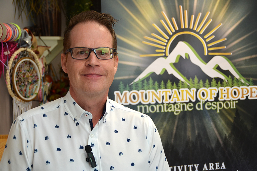 Félix Bourget, infirmier et coordonnateur des services de réadaptation et emploi.