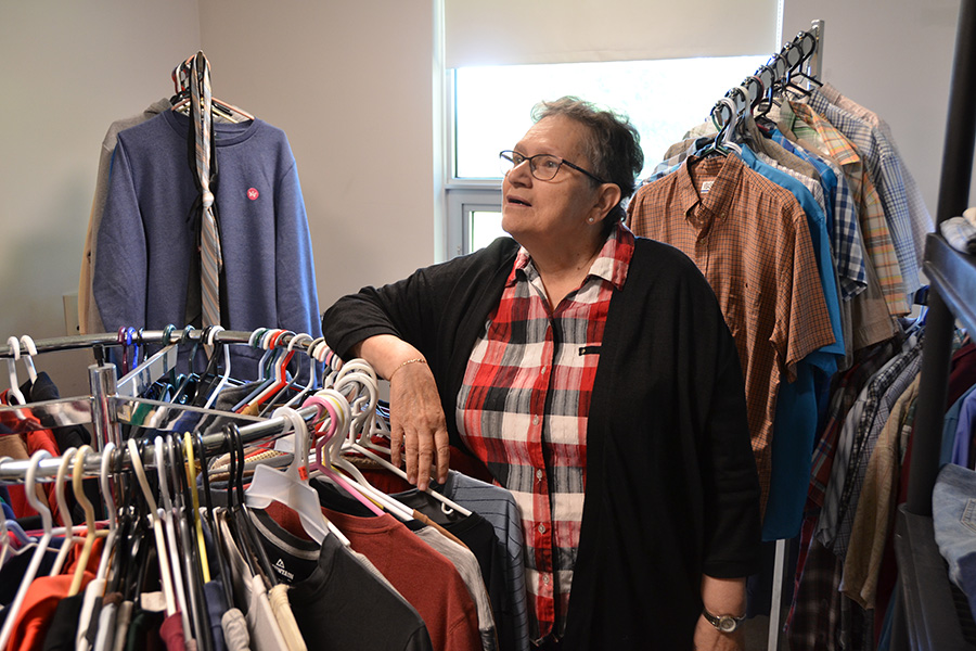 Colette Levesque est cliente du programme de réadaptation.