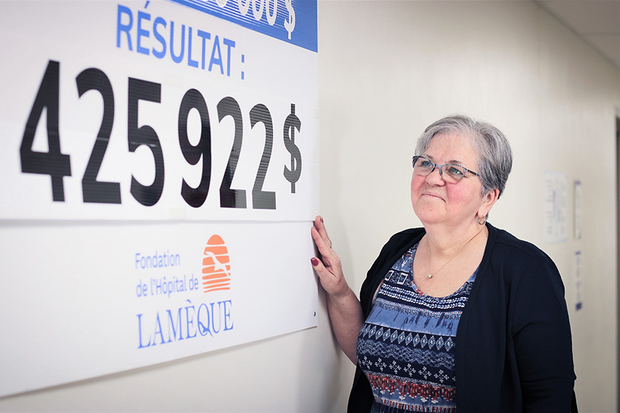 Norma Aubut is Chair of the Board of Directors of La Fondation de l'Hôpital de Lamèque.